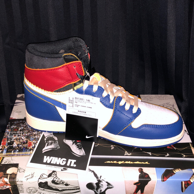 NIKE(ナイキ)のAIR JORDAN 1 RETRO HI NRG / UNION メンズの靴/シューズ(スニーカー)の商品写真