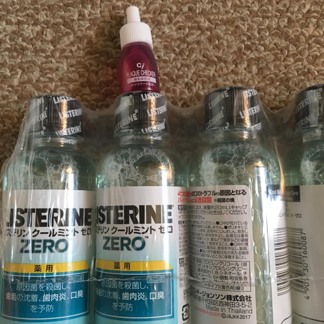 LISTERINE(リステリン)のリステリン 6本セット コスメ/美容のオーラルケア(マウスウォッシュ/スプレー)の商品写真