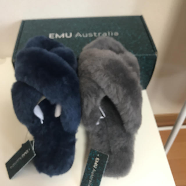 EMU(エミュー)のエミュー サンダル9サイズ チャコール レディースの靴/シューズ(サンダル)の商品写真