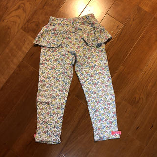 エフオーキッズ(F.O.KIDS)のtora様専用 110セラフ 裏毛パンツ 花柄(パンツ/スパッツ)