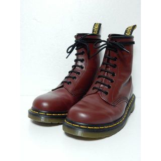 ドクターマーチン(Dr.Martens)の美品！レディースサイズ！【定価￥25920】ドクターマーチンUK4チェリー赤(ブーツ)