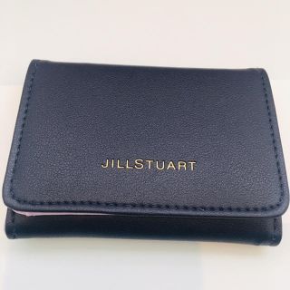 ジルスチュアート(JILLSTUART)の💙レアネイビー1月号付録 JILLSTUART 三つ折り財布 お値下げラスワン(財布)