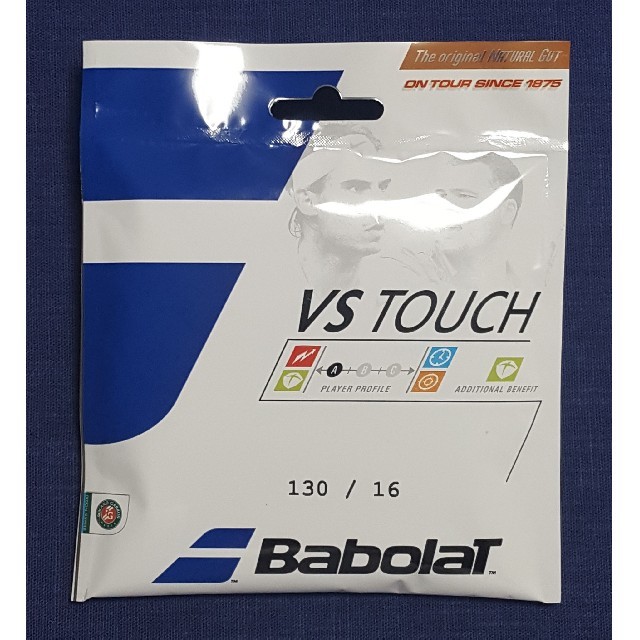 Babolat(バボラ)のバボラ VSタッチ 130 ナチュラルガット
Babolat VS Touch スポーツ/アウトドアのテニス(その他)の商品写真