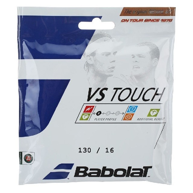 Babolat(バボラ)のバボラ VSタッチ 130 ナチュラルガット
Babolat VS Touch スポーツ/アウトドアのテニス(その他)の商品写真