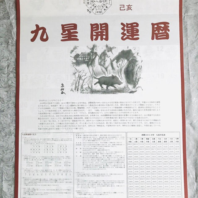 値下げ19九星開運暦高島暦 高嶋泉妙易占学院六星占術細木カレンダーの通販 By ルンバ ラクマ 値下げ19九星開運暦高島暦 高嶋泉妙易占学院六星占術細木カレンダーの通販 By ルンバ ラクマ