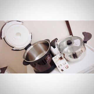 サーモス(THERMOS)の【THERMOS】shuttle chef  真空保温調理器✨(調理機器)