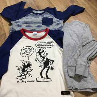 ディズニー(Disney)のおまけ付き ロンTセット110(Tシャツ/カットソー)