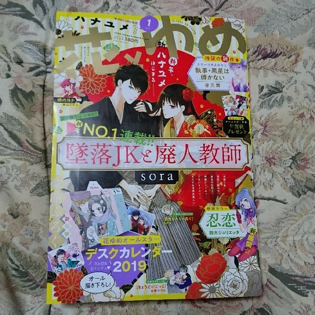 白泉社(ハクセンシャ)の花とゆめ2019年1号(2018年12月5日発売) エンタメ/ホビーの漫画(漫画雑誌)の商品写真