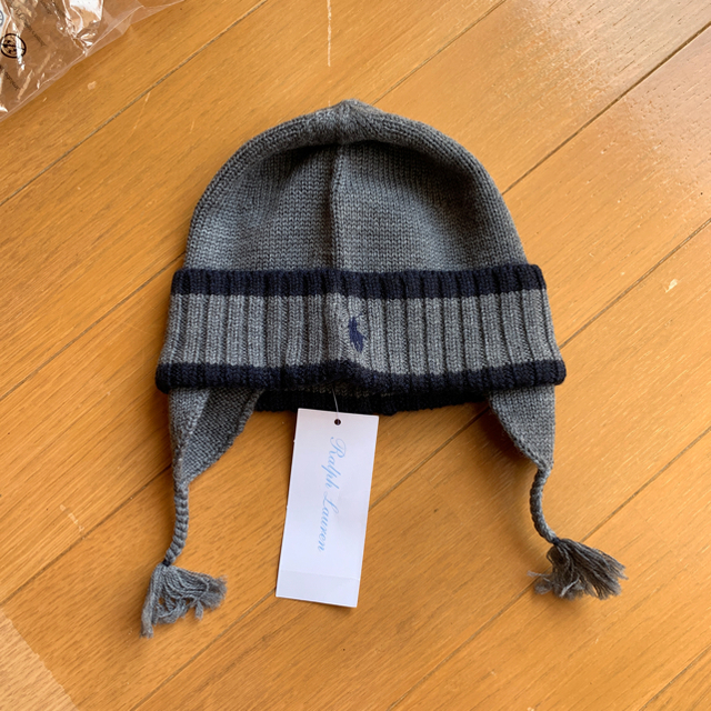 Ralph Lauren(ラルフローレン)のお値下げ ラルフローレン ニット帽 Ralph Lauren キッズ/ベビー/マタニティのこども用ファッション小物(帽子)の商品写真