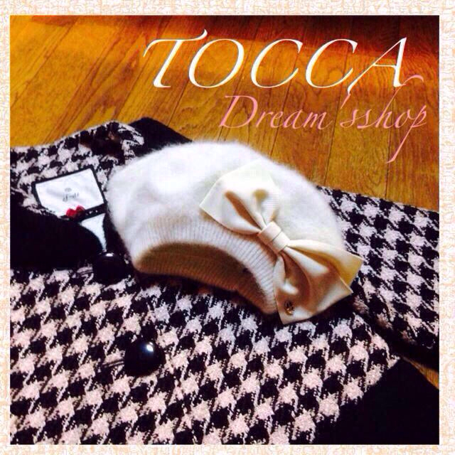 TOCCA(トッカ)のTOCCA＊ふわふわおリボン帽子 レディースの帽子(ハンチング/ベレー帽)の商品写真