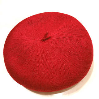 ブランシェス(Branshes)の【新品未使用】ブランシェス ベレー帽 赤 キッズ （ファミリア好きな方）(帽子)