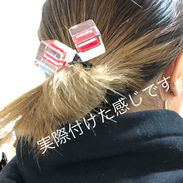 Supreme(シュプリーム)の🎀 supreme ヘアゴム レディースのヘアアクセサリー(ヘアゴム/シュシュ)の商品写真