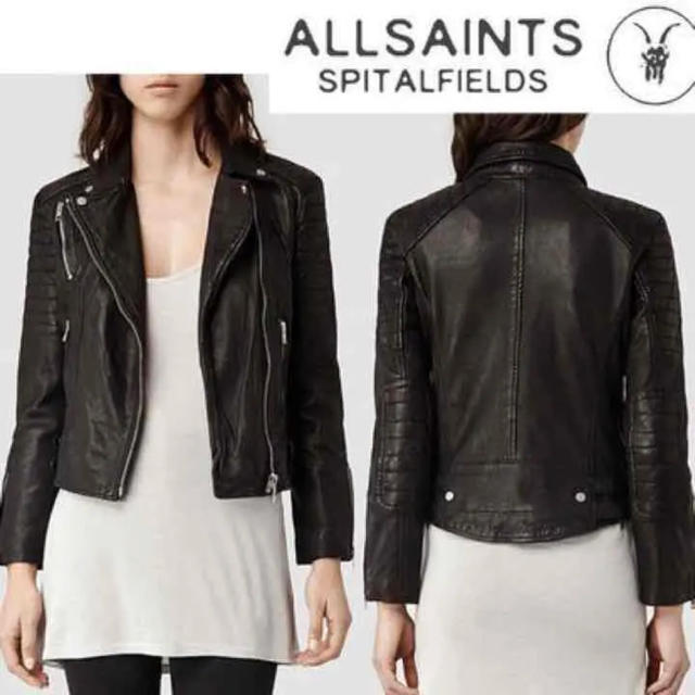 All Saints - オールセインツライダースジャケット♡田丸麻紀さん、他モデルさん着用モデルの通販 by ニックニックネーム3's