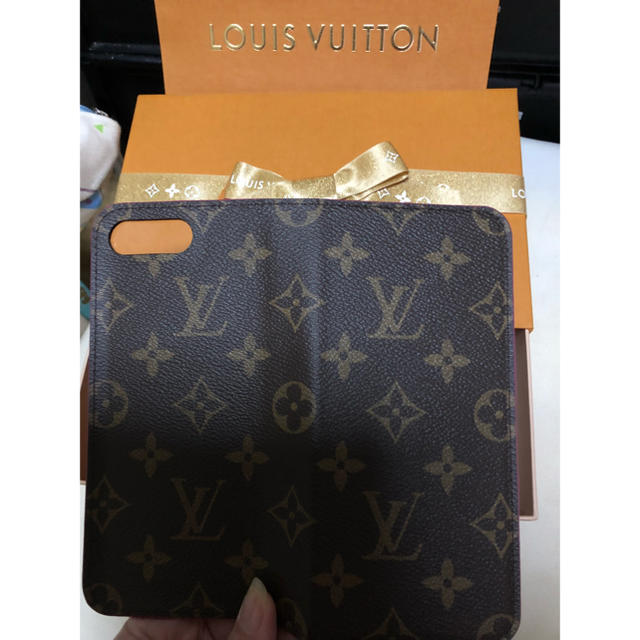 LOUIS VUITTON(ルイヴィトン)の正規品！美品！ルイヴィトンiPhoneケース 人気のピンク スマホ/家電/カメラのスマホアクセサリー(iPhoneケース)の商品写真