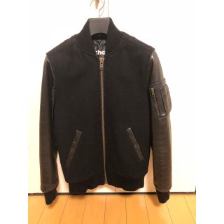 ショット(schott)のSchott N.Y.C サイズS MA-1 スタジャン レザー(スタジャン)