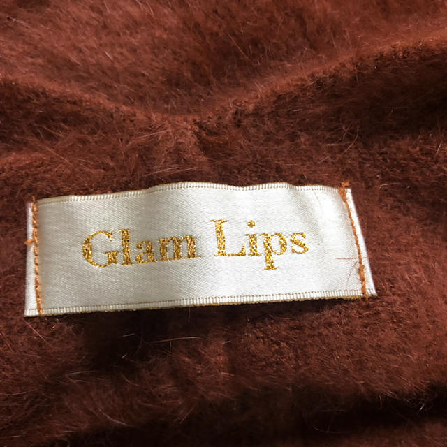 glamlips♡新品 ブラウンニット レディースのトップス(ニット/セーター)の商品写真