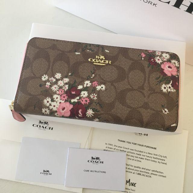 新作★COACH コーチ 長財布 アウトレット 正規品