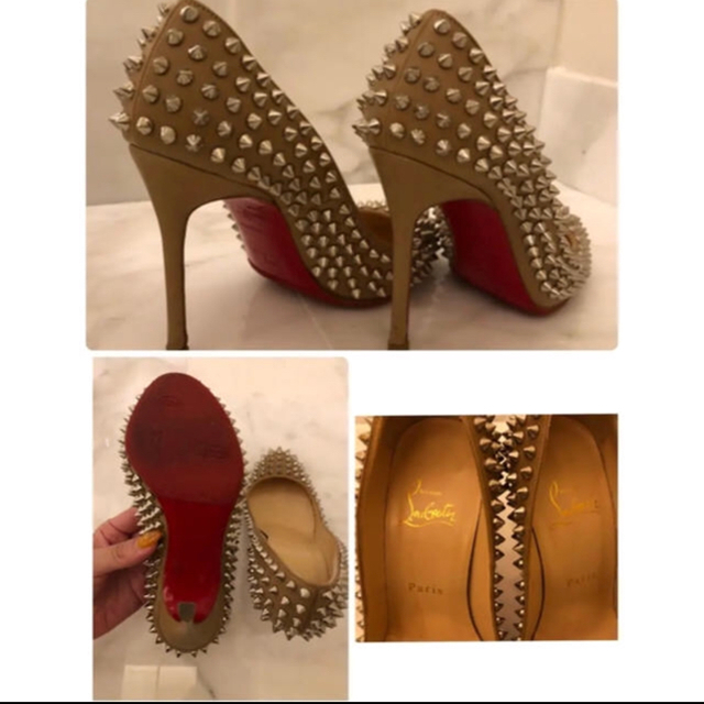 Christian Louboutin(クリスチャンルブタン)のクリスチャンルブタン スタッヅパンプス レディースの靴/シューズ(ハイヒール/パンプス)の商品写真