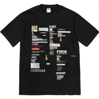 シュプリーム(Supreme)のL Supreme cutouts tee(Tシャツ/カットソー(半袖/袖なし))