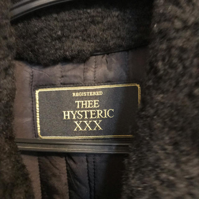 Thee Hysteric XXX(ジィヒステリックトリプルエックス)のヒステリックグラマー/THEE HYSTERIC XXX レザーカーコート メンズのジャケット/アウター(レザージャケット)の商品写真