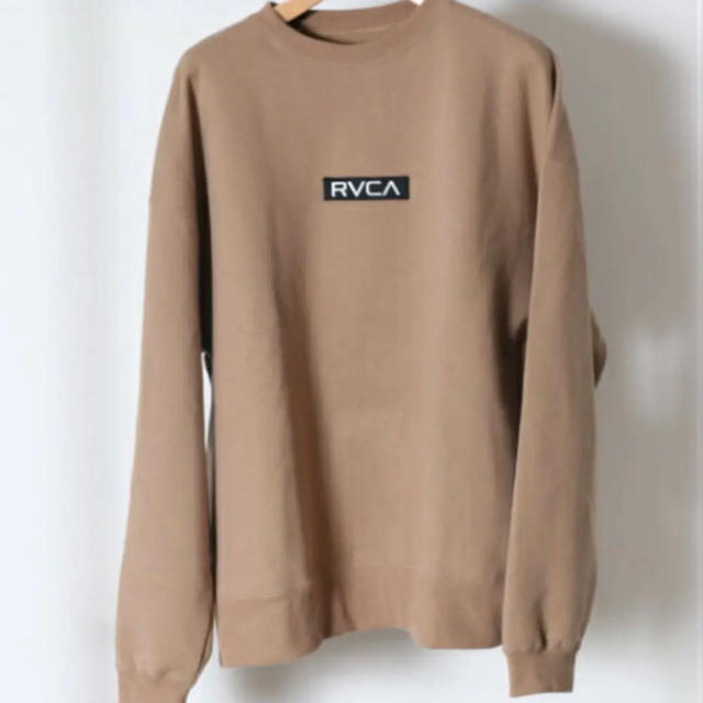 RVCA(ルーカ)のrvca  トレーナー  ベージュ sサイズ レディースのトップス(トレーナー/スウェット)の商品写真