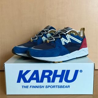 カルフ(KARHU)のカルフ　新品　フュージョン2.0　ブルー/レッド(スニーカー)