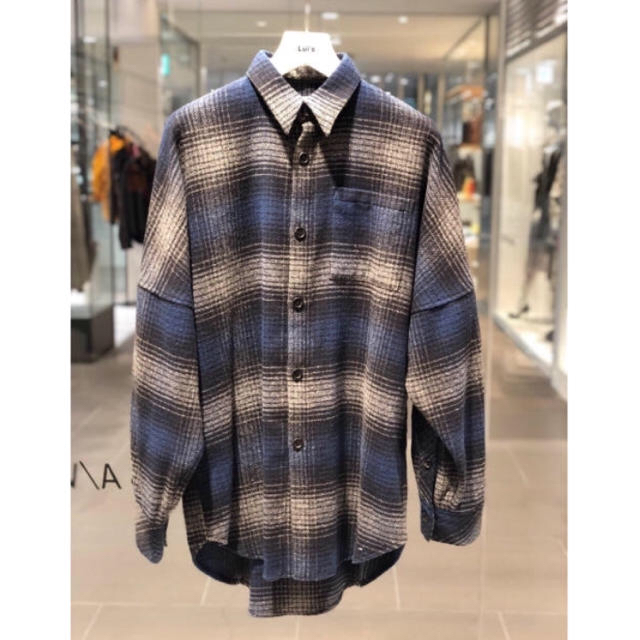 BEAMS 別注 DAIRIKU × BEAMS check shirt