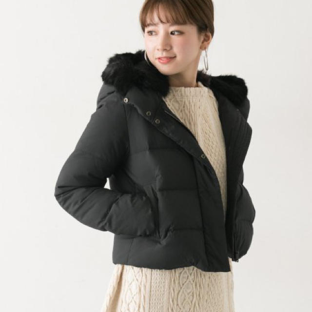 アーバンリサーチ ★ラビットフードストレッチショートダウン ¥29,160ジャケット/アウター