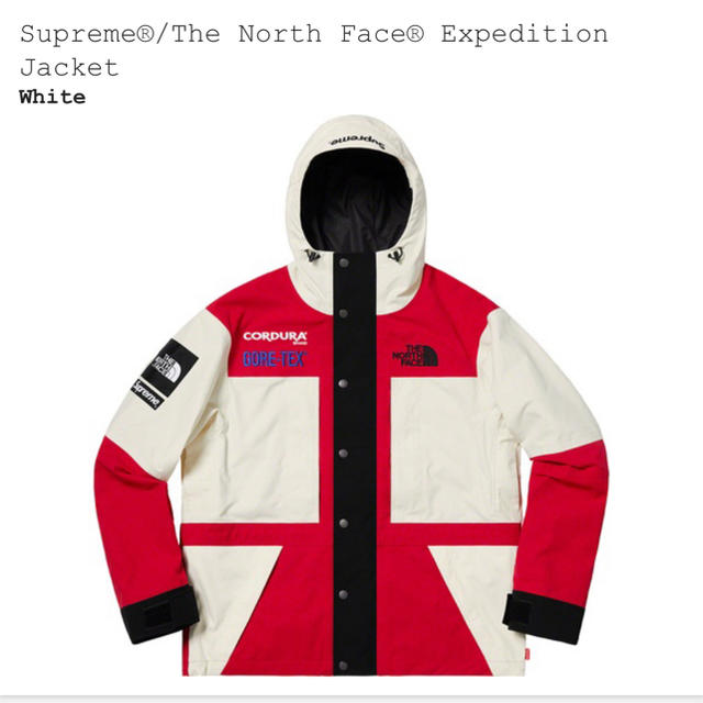 S supreme north face expedition jacket