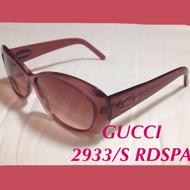 Gucci(グッチ)のGUCCI＊ピンクサングラス レディースのファッション小物(サングラス/メガネ)の商品写真