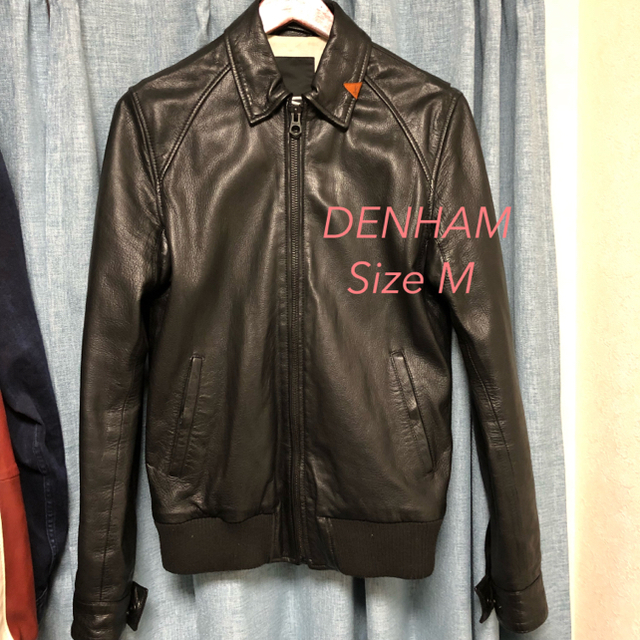 最安値 DENHAM - DENHAM デンハム レザージャケット Mサイズ レザー