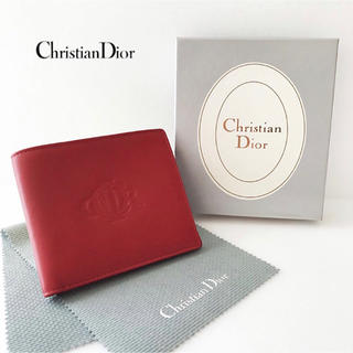 クリスチャンディオール(Christian Dior)の美品 クリスチャンディオール 折り財布 ヴィンテージ (財布)