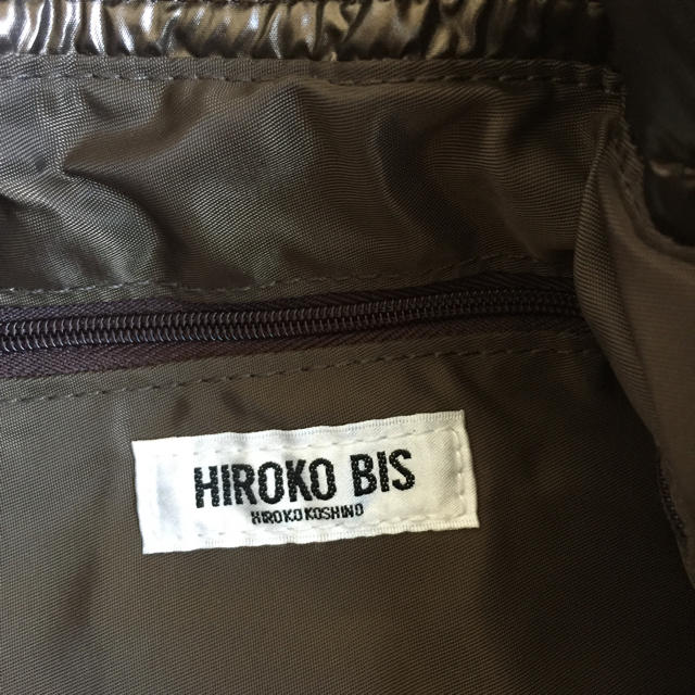 HIROKO BIS(ヒロコビス)のHIROKO BIS 巾着ショルダーバッグ レディースのバッグ(ショルダーバッグ)の商品写真