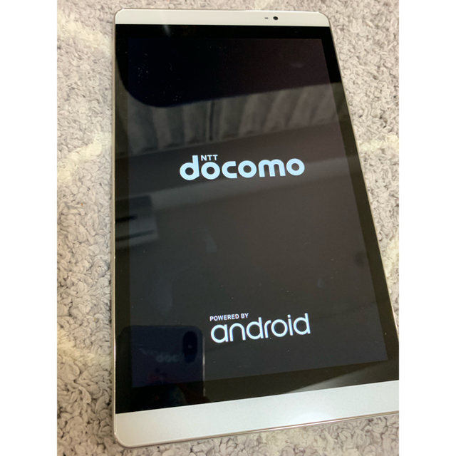 タブレットdocomo dtab compact d-02H シルバー タブレット&ケース