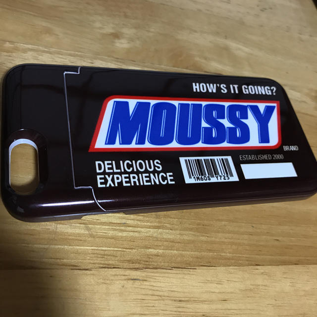 moussy(マウジー)のiPhoneケース スマホ/家電/カメラのスマホアクセサリー(iPhoneケース)の商品写真