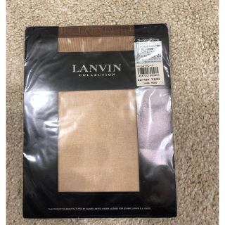 ランバン(LANVIN)のLANVAN ガーターフリーストッキング 未使用(タイツ/ストッキング)