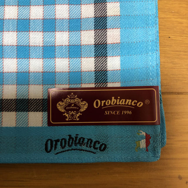 Orobianco(オロビアンコ)のオロビアンコ紳士ハンカチ メンズのファッション小物(ハンカチ/ポケットチーフ)の商品写真