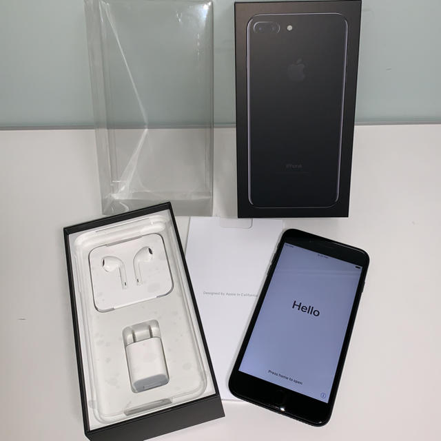 iPhone 7 Plus 128GB Jet Black Simフリー