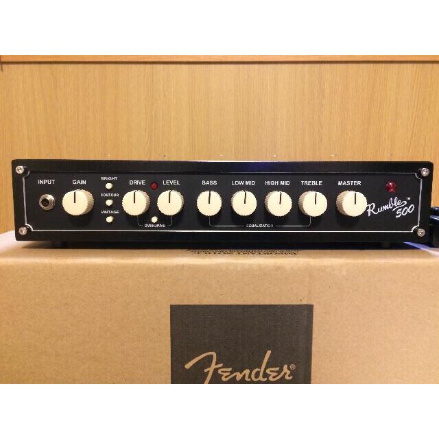 Fender(フェンダー)の【ほぼ新品】フェンダー Fender Rumble 500 HEAD 楽器のベース(ベースアンプ)の商品写真