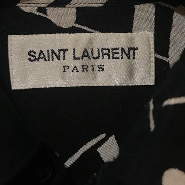 Saint Laurent(サンローラン)の早い者勝ち❗️16AW   サンローラン  音符シャツ  美品 メンズのトップス(シャツ)の商品写真