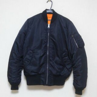 アルファインダストリーズ(ALPHA INDUSTRIES)の【ふぁいやー様専用】アルファ MA-1 TIGHT 【人気のブラック★Mサイズ】(フライトジャケット)