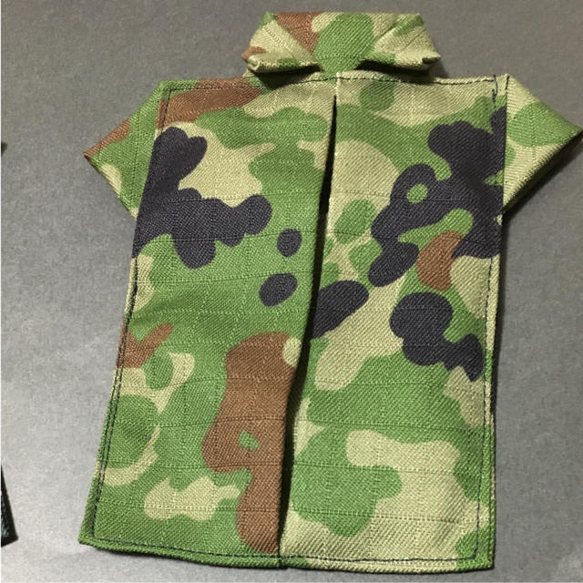 陸上自衛隊 航空自衛隊 シャツ型 ポケットティッシュケース エンタメ/ホビーのミリタリー(その他)の商品写真