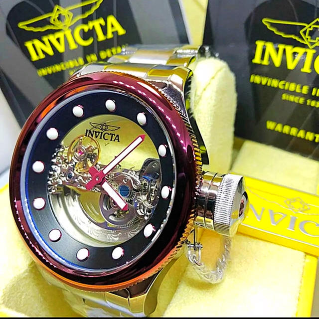 ⑪自動巻‼️Invicta 正規品 GHOST BRIDHE 定価15万