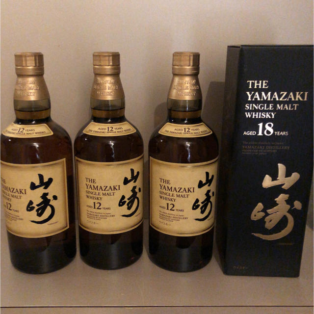 山崎12年　4本セット