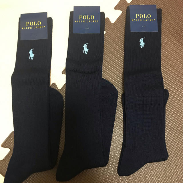 POLO RALPH LAUREN(ポロラルフローレン)の新品ポロ★ハイソックス レディースのレッグウェア(ソックス)の商品写真