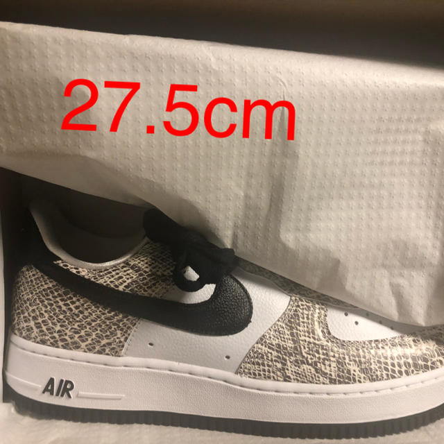 新品未使用品箱あり黒タグあり27.5cm NIKE AIR FORCE 1 COCOA SNAKE