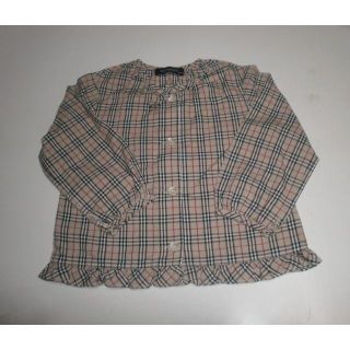 バーバリー(BURBERRY)のバーバリー長袖 シャツ ９０ｃｍ(ブラウス)