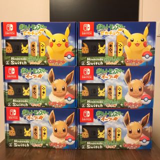 ニンテンドースイッチ(Nintendo Switch)の6台 任天堂 スイッチ Let's Go! ピカチュウ／イーブイ(家庭用ゲームソフト)