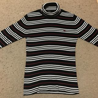 バーバリーブラックレーベル(BURBERRY BLACK LABEL)のBURBERRY ボーダータートルネック(ニット/セーター)