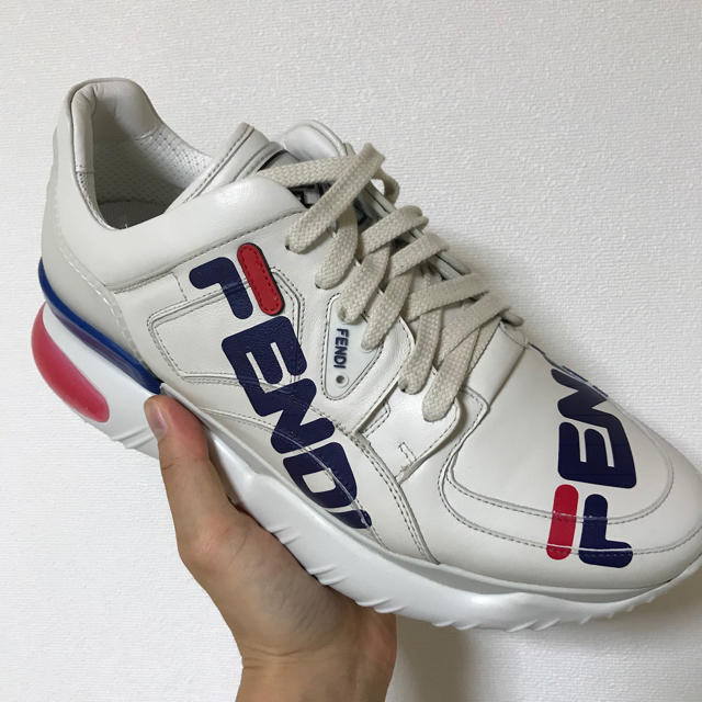 新品 正規品 FENDI mania × FILA スニーカー UK8-